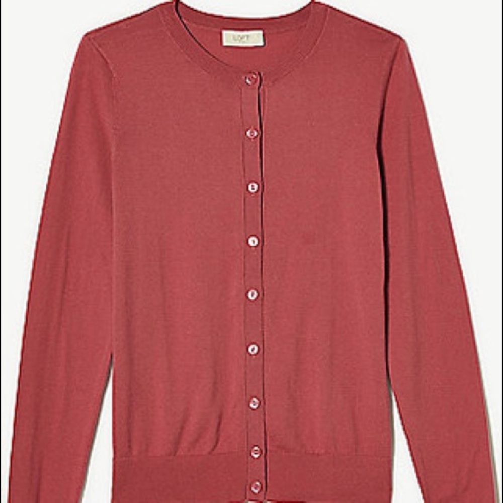 NWT Loft Pink Cardigan
